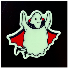 JESHAKA - Sticker - Glow in the Dark Vampire Ghost