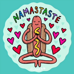 JESHAKA - Sticker - Namastaste (Hologram & Regular)