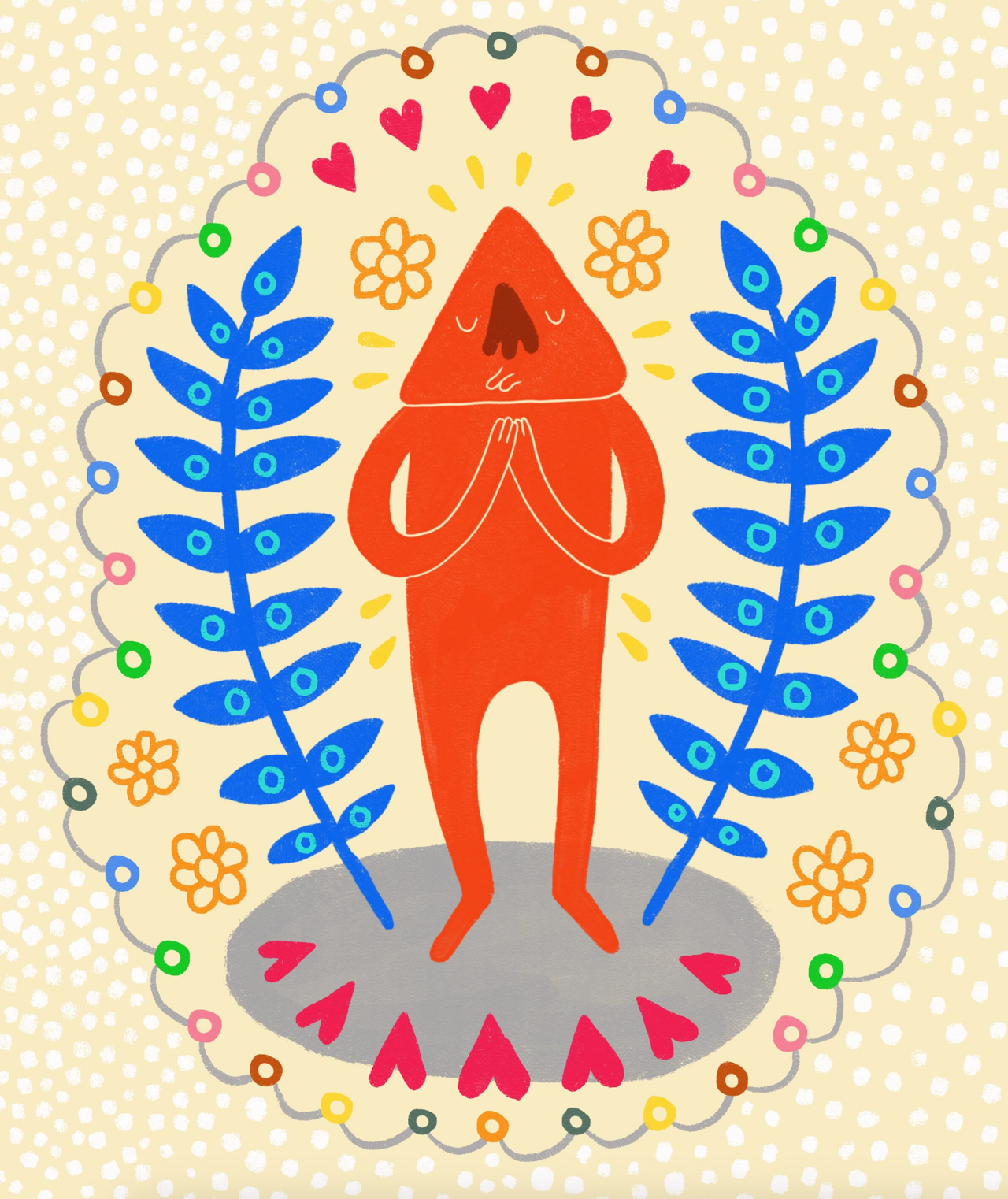 JESHAKA - Sticker - Prayer Hands