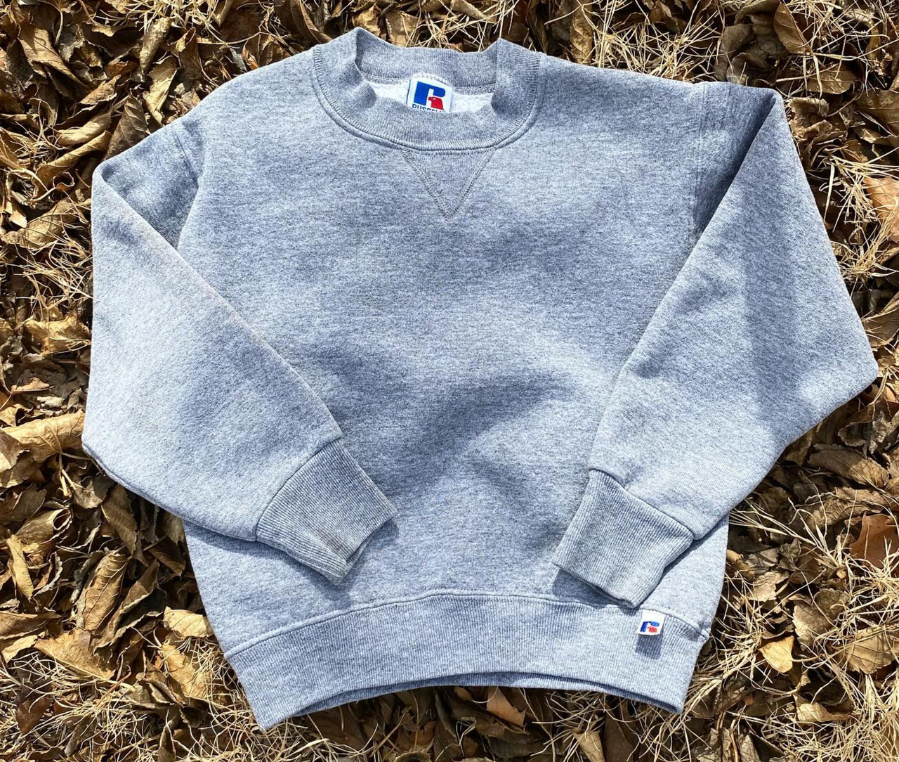 Apple Vintage - Apparel - Russell Athletic Grey Sweater