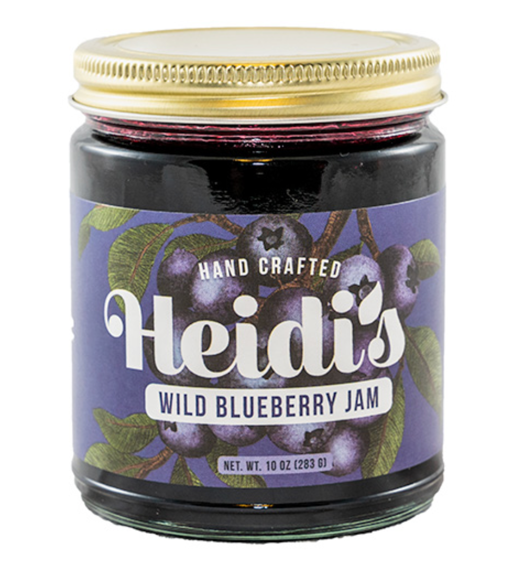 Heidi's -  Wild Blueberry Jam - 10oz