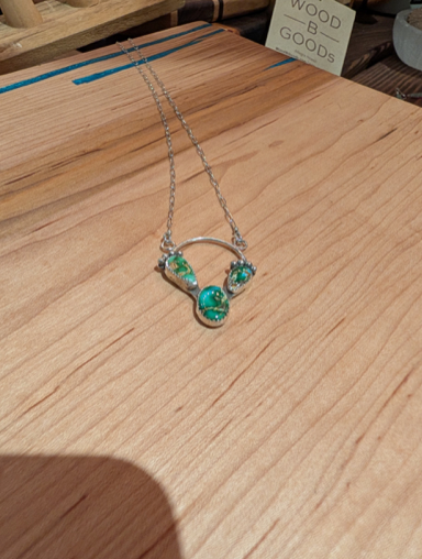 One Seed Designs - Sonoran Mountain Cactus Necklace