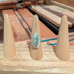 One Seed Designs - Stone Mountain Ribbon Ring