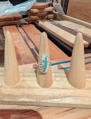 One Seed Designs - Stone Mountain Ribbon Ring