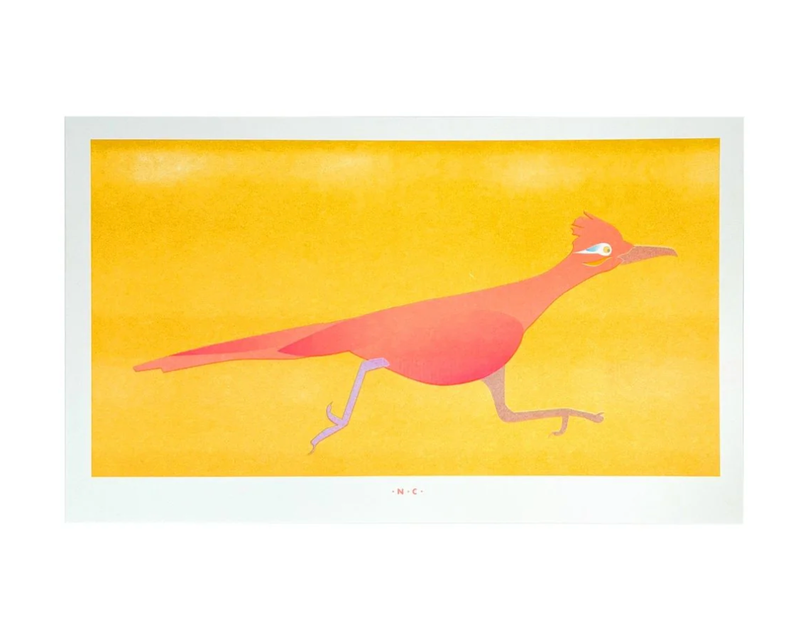 Neon Roadrunner - Print 14 X 8.5