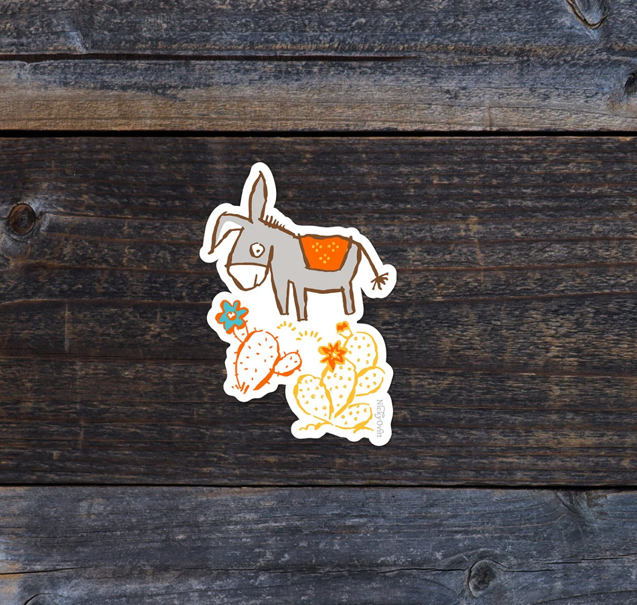 Nicky Ovitt - Sticker -  Jorge Donkey  Sticker