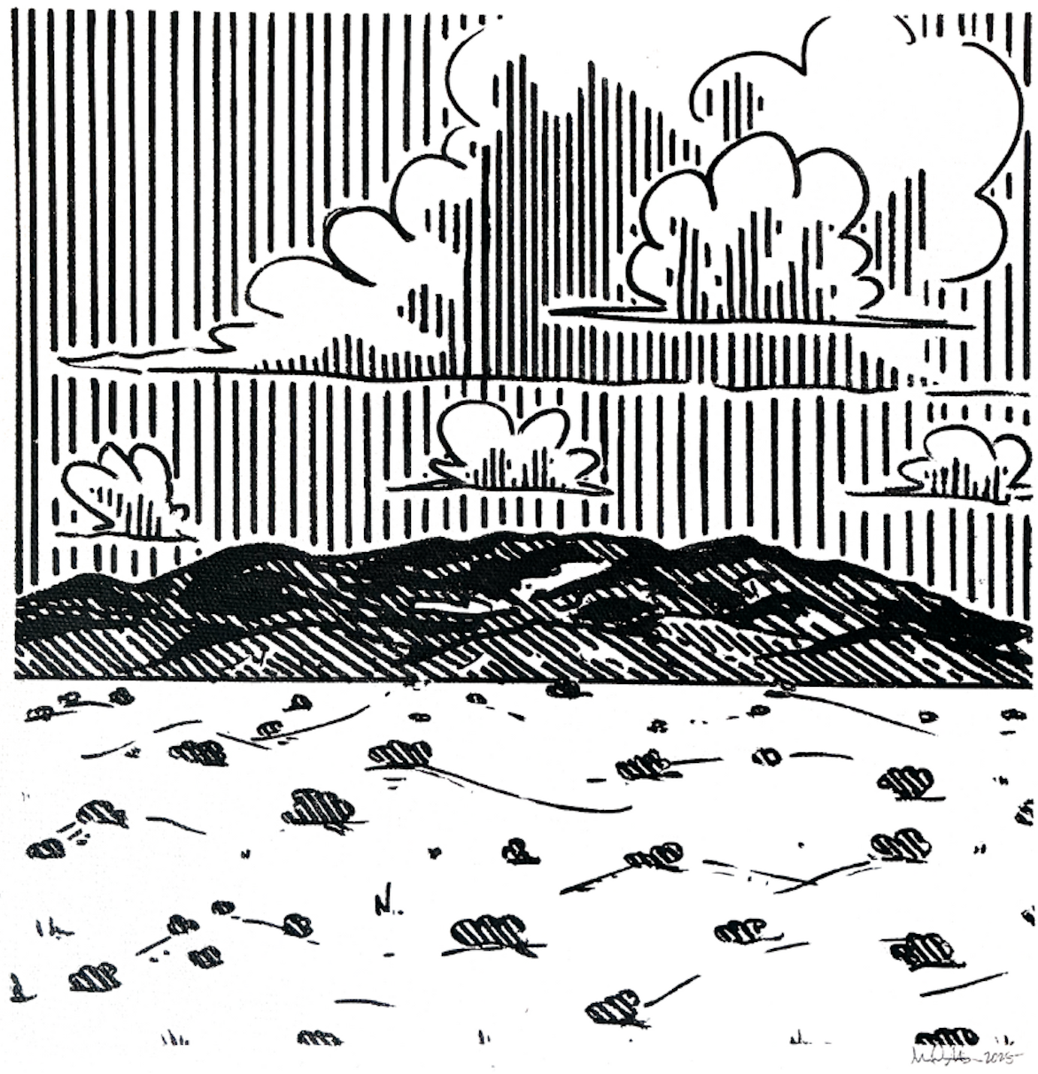 Lapis Room - Mari Mathieu - Original Art "Sangres"