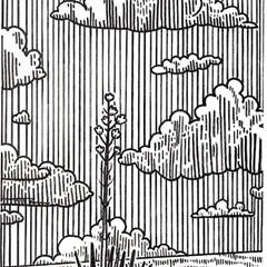 Lapis Room - Mari Mathieu - Original Art "Sky Over White Sands 2"