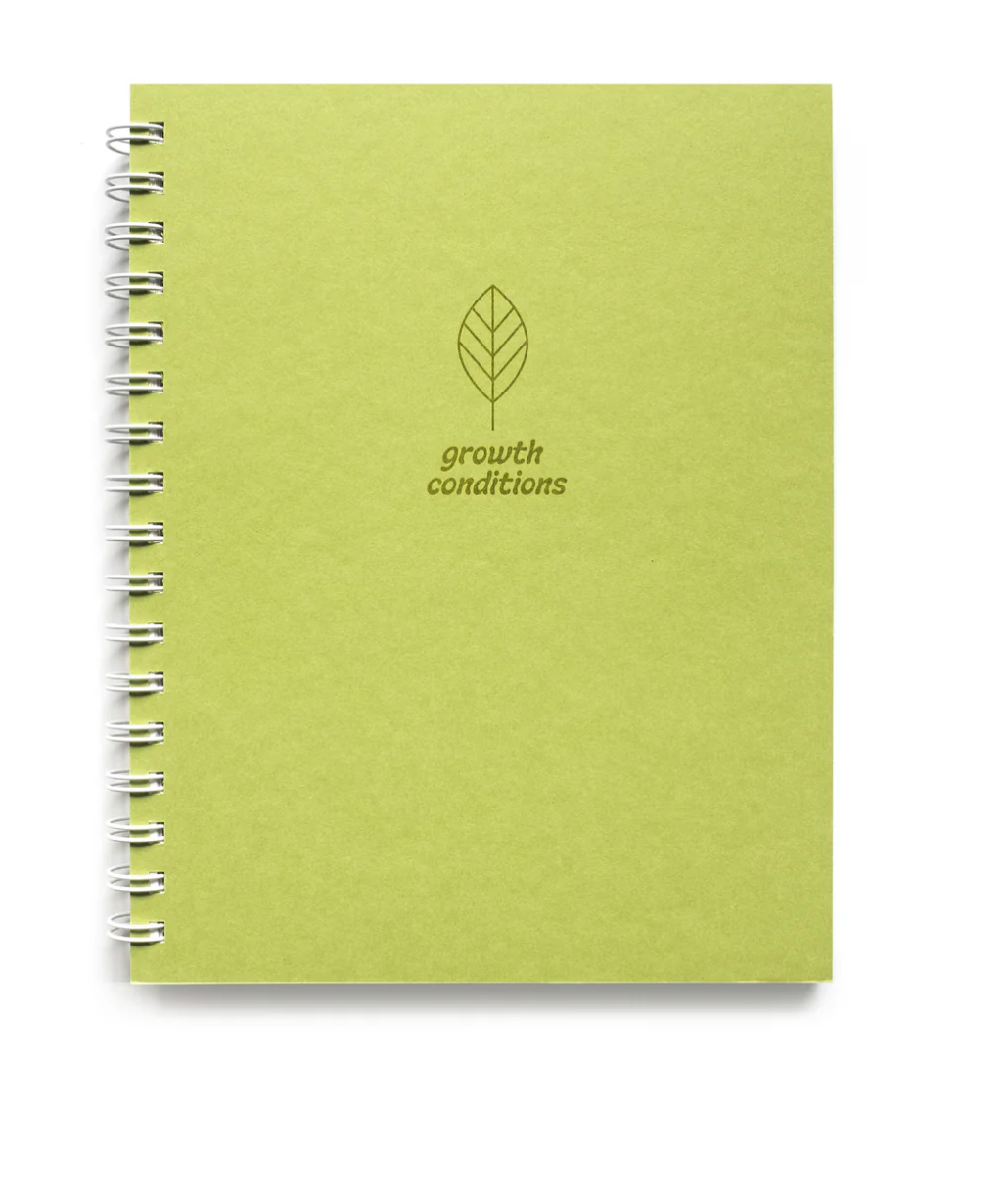 GROWTH CONDITIONS GARDEN PLANNER + JOURNAL