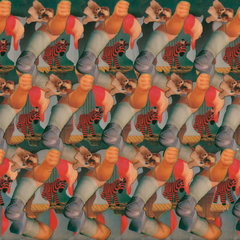 Patrick Turk - Original Art - Victims of the Blue Star Tattoo Legend: Patrick, Age 4, Gold Dolphins LSD