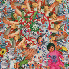 Patrick Turk - Original Art - Victims of the Blue Star Tattoo Legend: Julie & Bobby, Ages 9&5, Dancing Condoms LSD