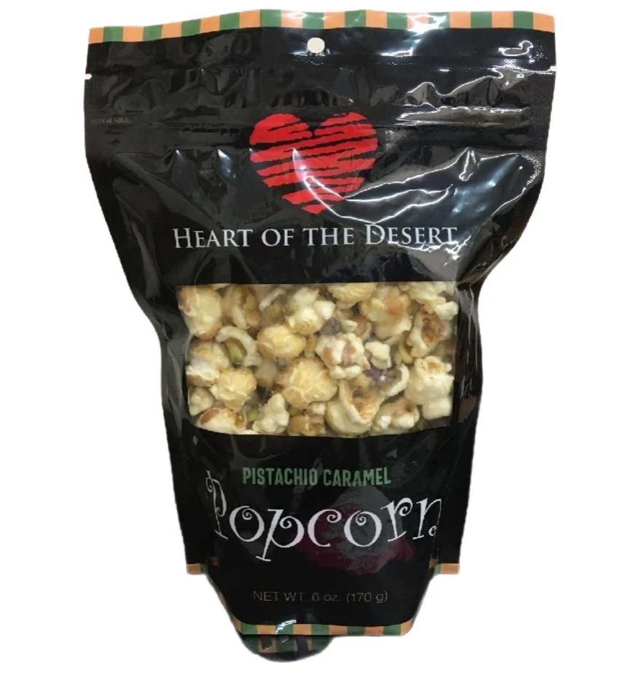 Heart of the Desert - Popcorn - Pistachio Caramel Popcorn (6 oz)