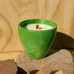 Tomato Leaf Soy Wax Eco Resin Candle 8 oz