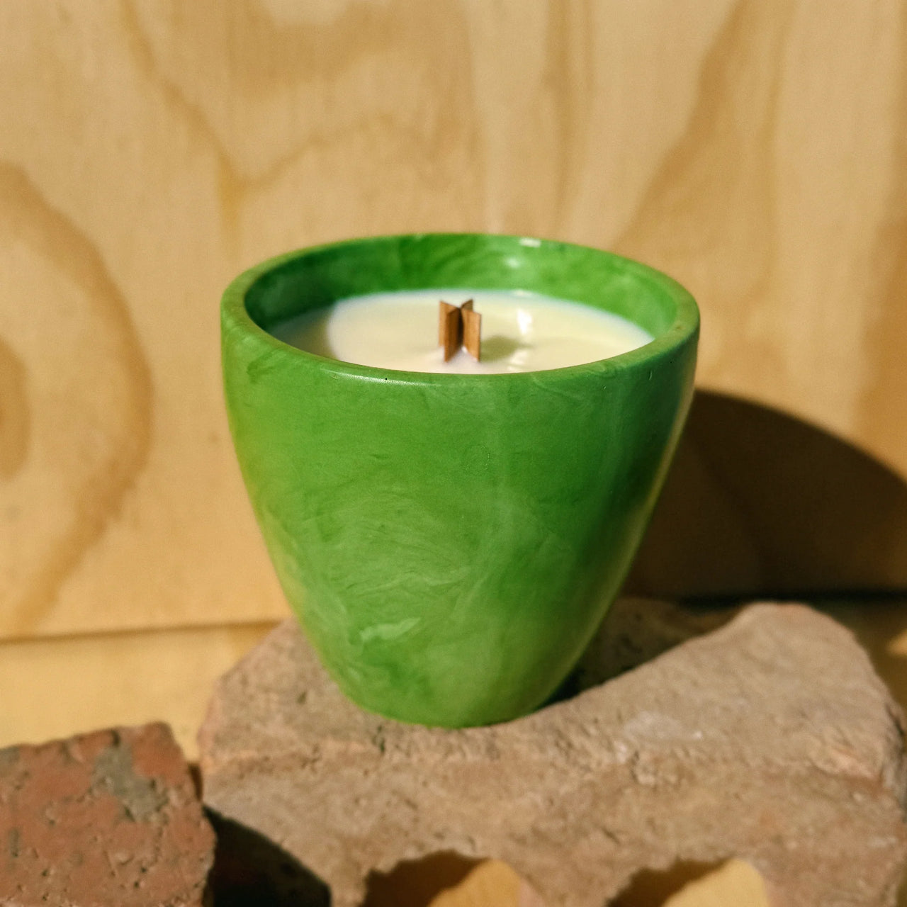 Tomato Leaf Soy Wax Eco Resin Candle 8 oz