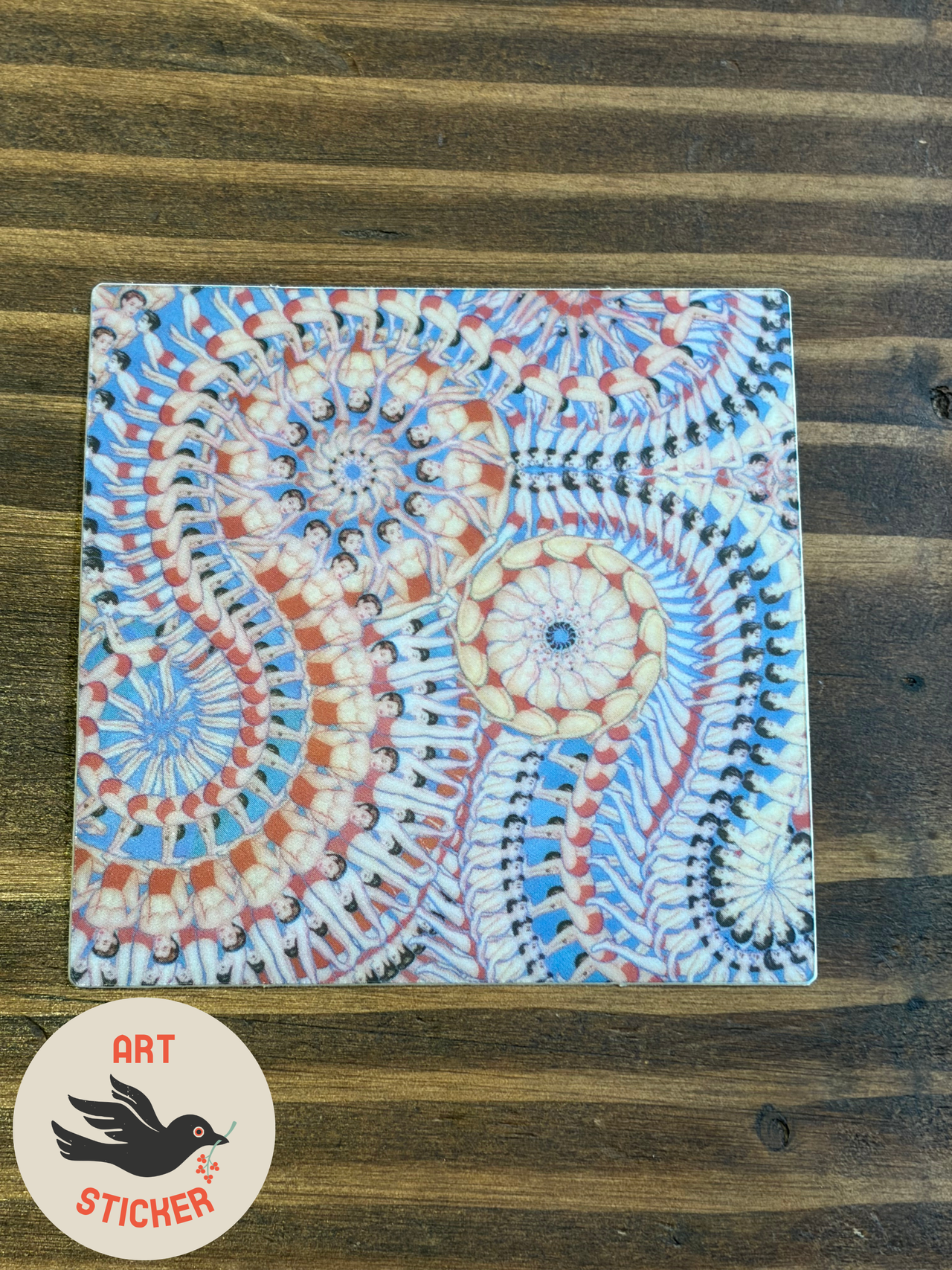 Patrick Turk Sticker - Reincarnating No. 2