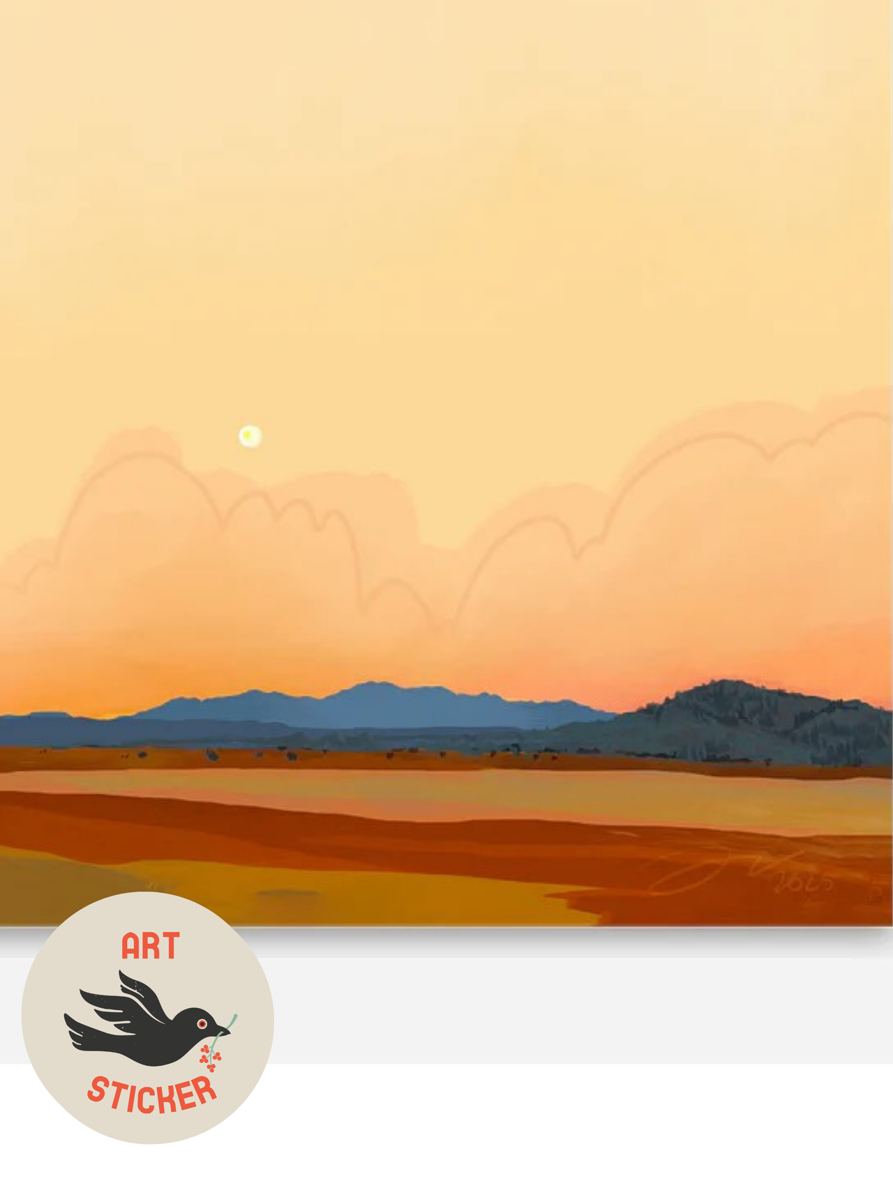 Fenn Fire Studio - Sticker - To Santa Fe