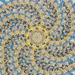 Patrick Turk - Unframed Blotter Art Print Portfolio - "Molecularization No. 6"