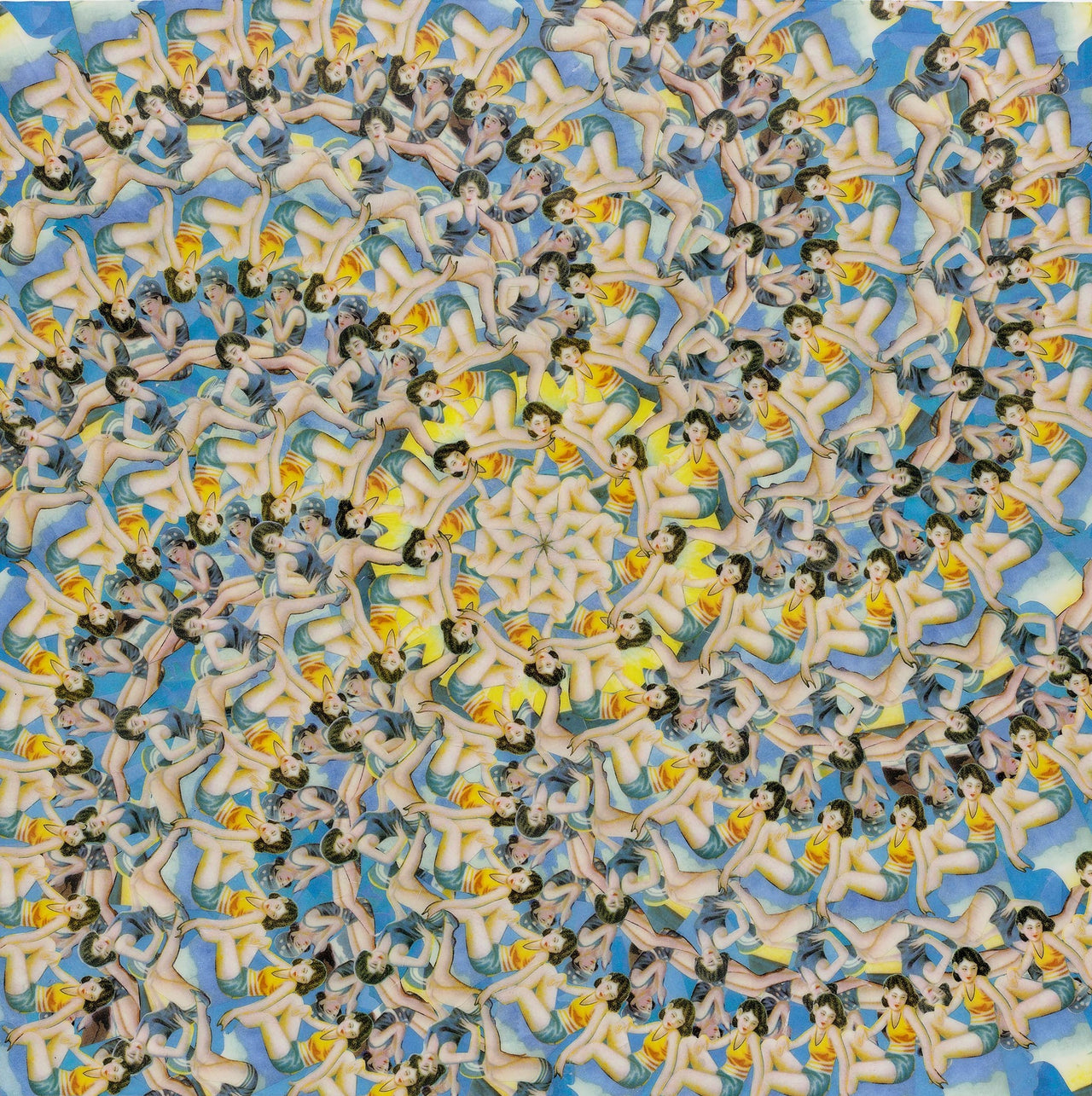 Patrick Turk - Unframed Blotter Art Print Portfolio - "Molecularization No. 6"