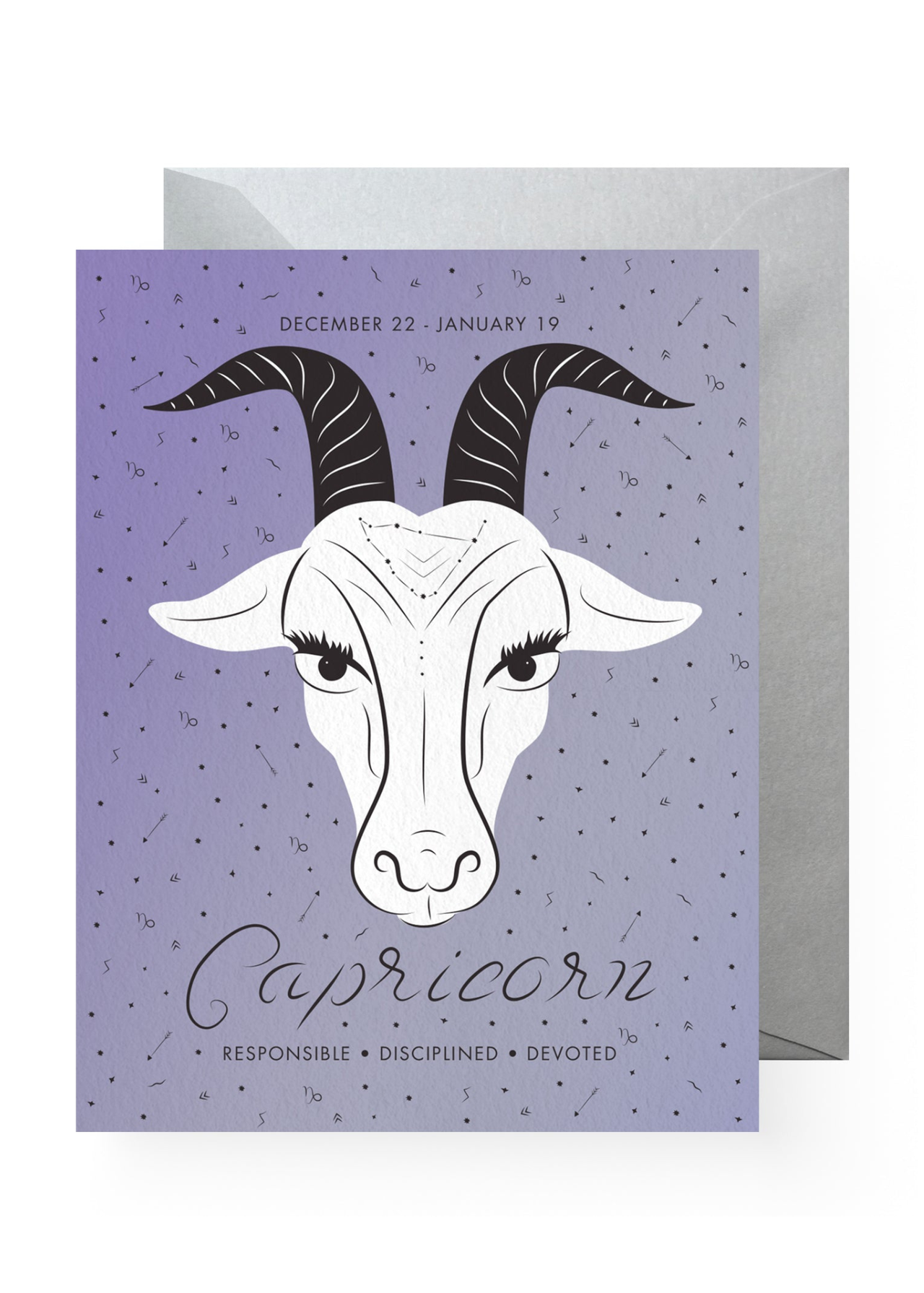 Boss Dotty - Greeting Card - Capricorn