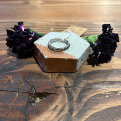 Will Platoro - Silver Ring - Molten Silver Band