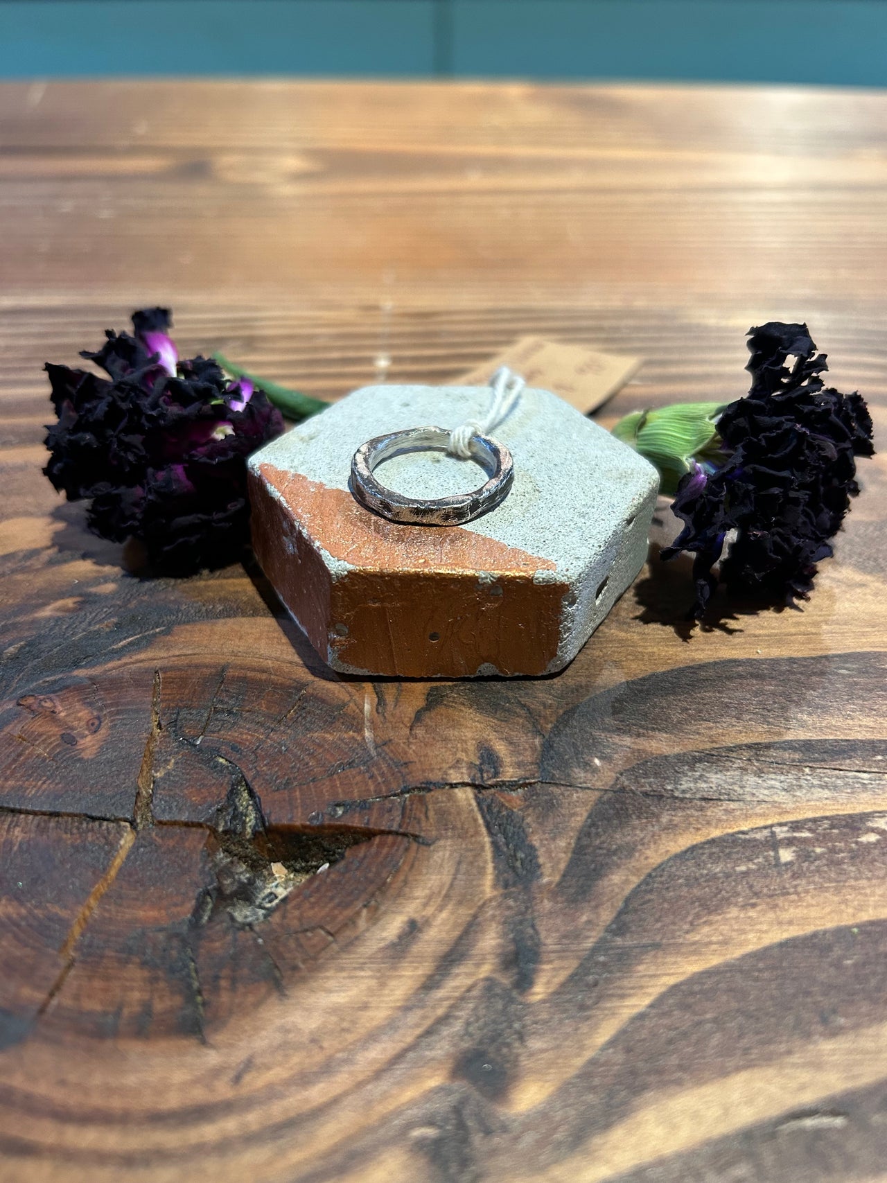 Will Platoro - Silver Ring - Molten Silver Band