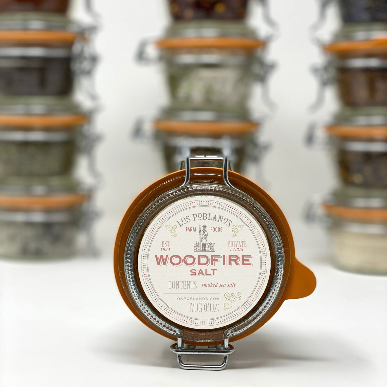 Los Poblanos - Woodfire Salt Jar (6 oz)