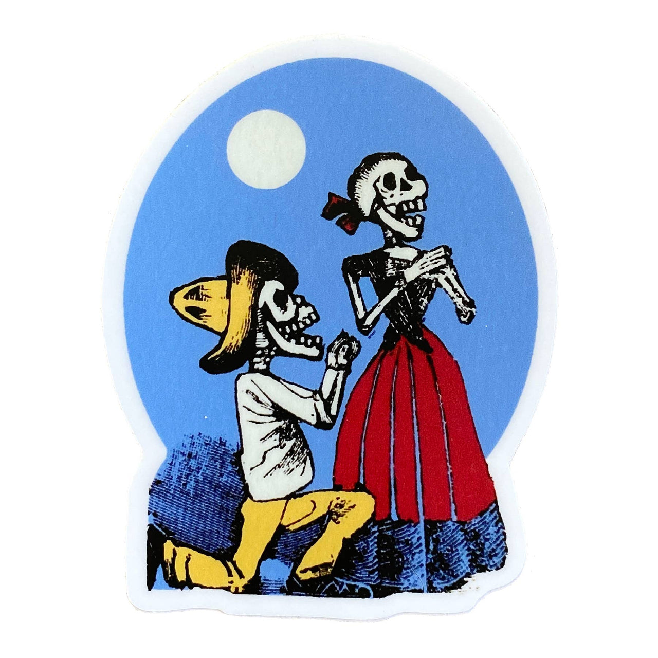 Skelly Proposal Sticker, USA