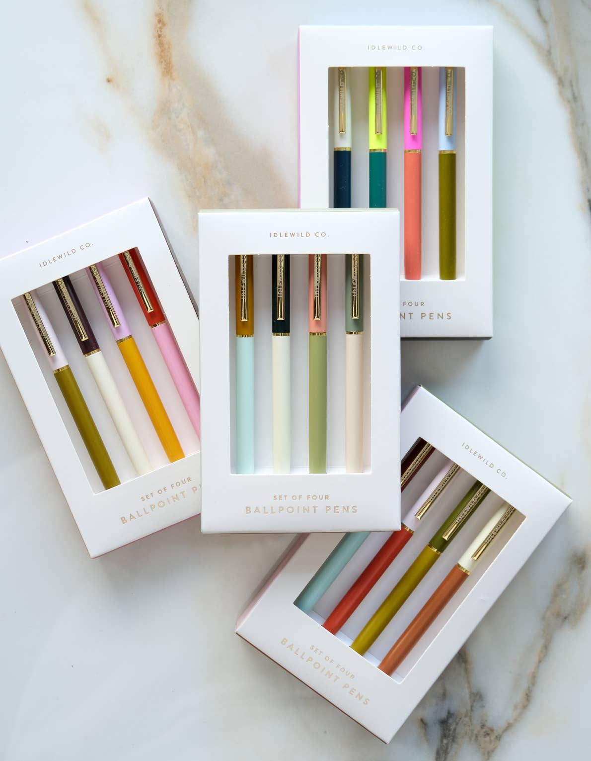 City Pallet Pens, Set of Four | CARTEGENA