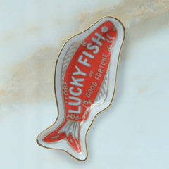 Porcelain Trinket Dish | Fortune Fish