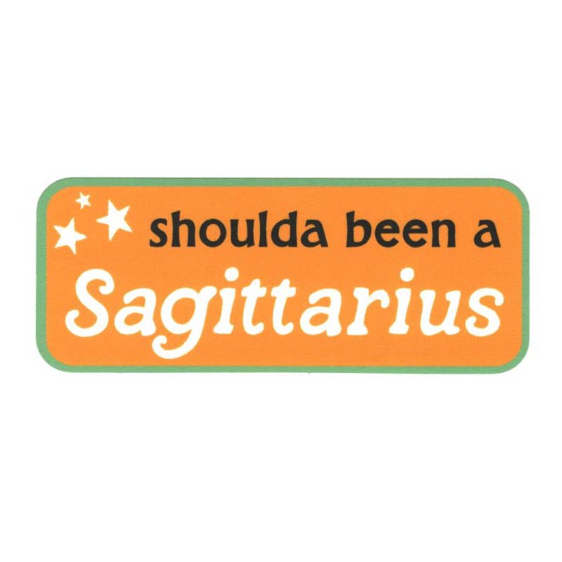 Shoulda Been A... zodiac stickers