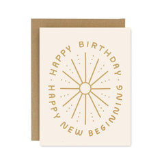 Worthwhile - Greeting Card - Birthday New Beginnings