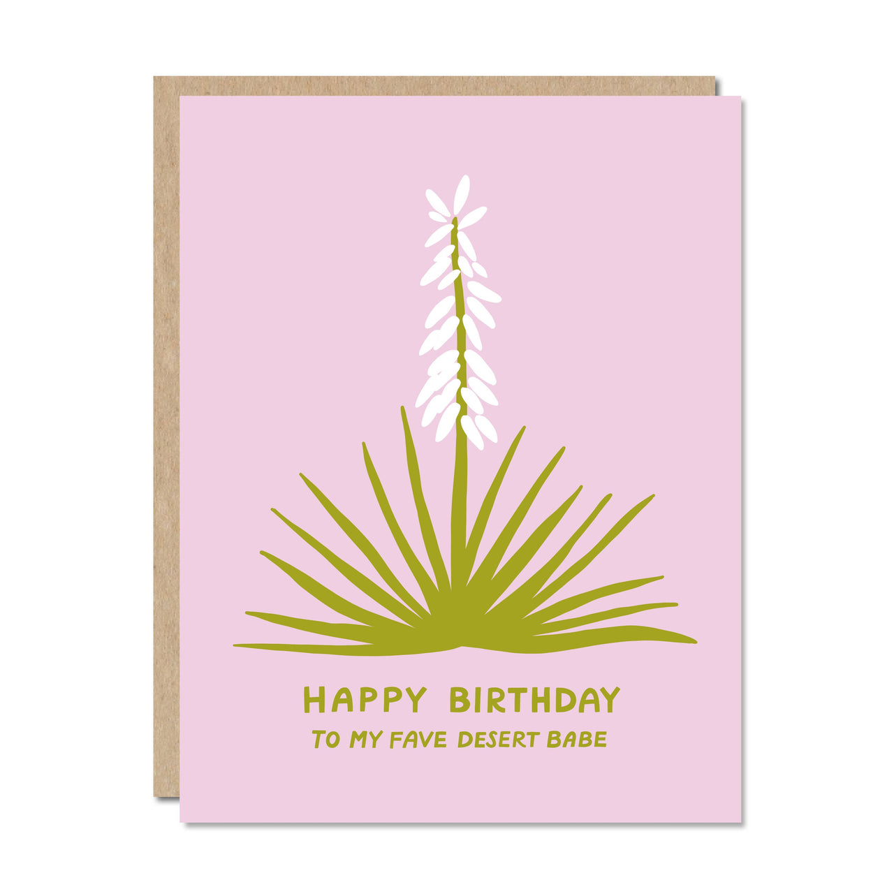 Desert Babe - Birthday Card