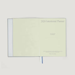Wilde House Paper - 2026 Intentional Planner