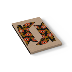 Bloomin Boots Kraft Layflat Notebook KLC2218KL