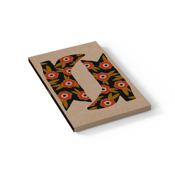 Bloomin Boots Kraft Layflat Notebook KLC2218KL