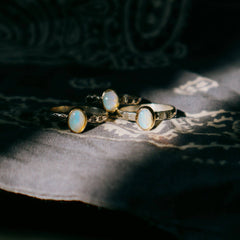 Horsethief - Opal Ring (size 6)