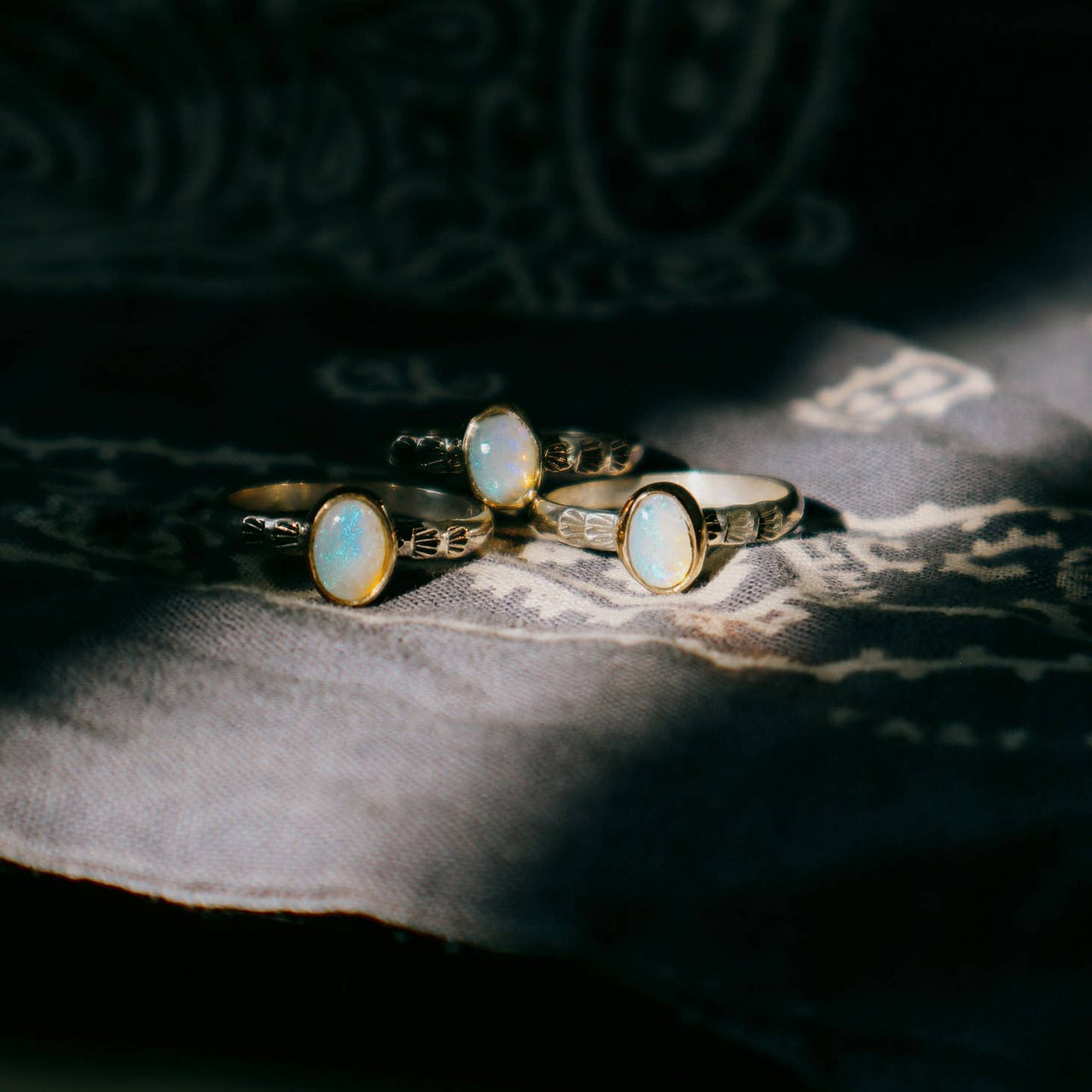 Horsethief - Opal Ring (size 6)