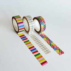 Washi Tape, Set of 3 | Rainbow