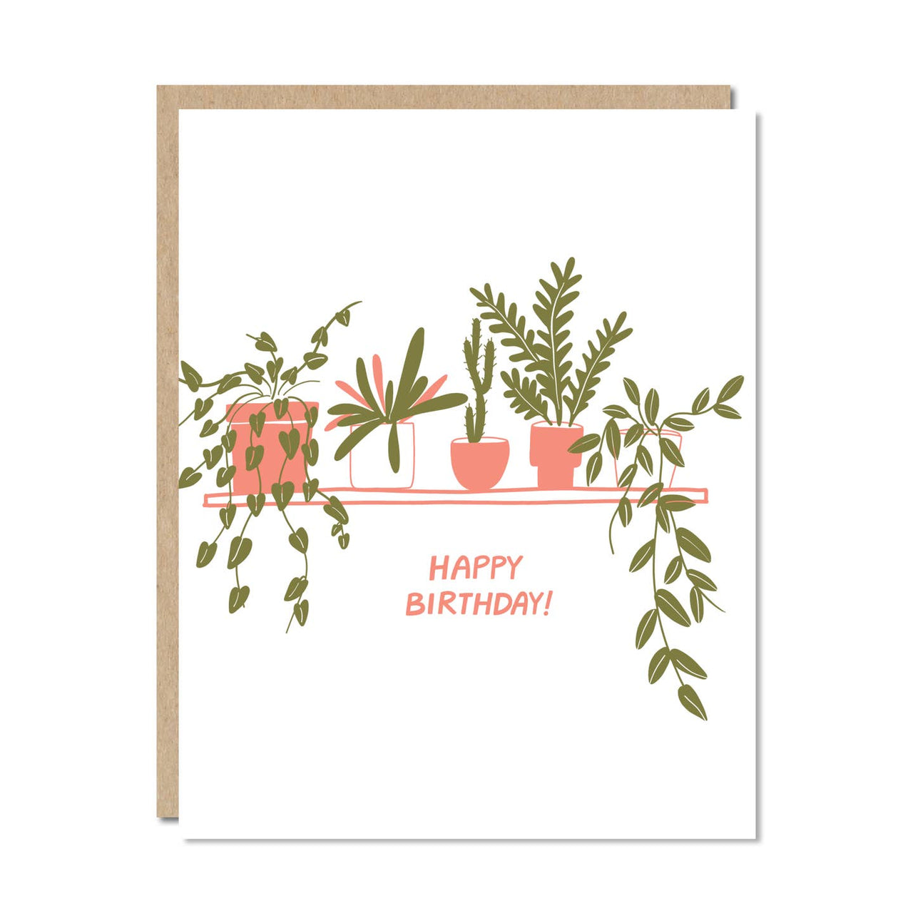 Odd Daughter - Greeting Card - Plant Wall Happy Birthday