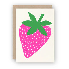 Half Pint Studio - Greeting Card - Strawberry