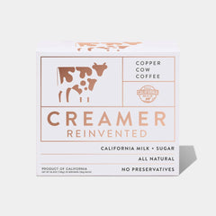 Copper Cow - Milk & Sugar Latte Creamer - 25 pack  (26.5 oz)