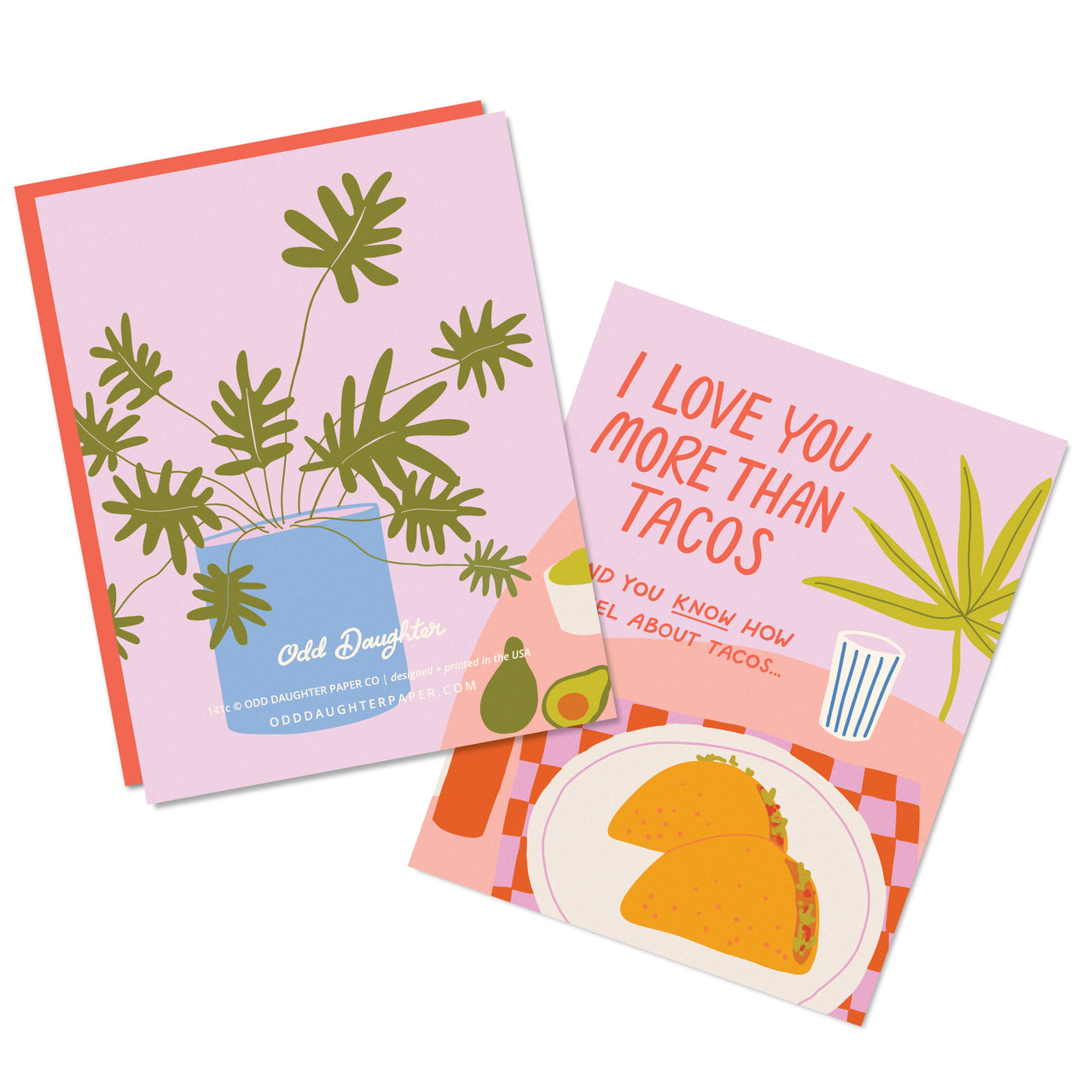 Tacos - Love Anniversary Valentine's Day Card