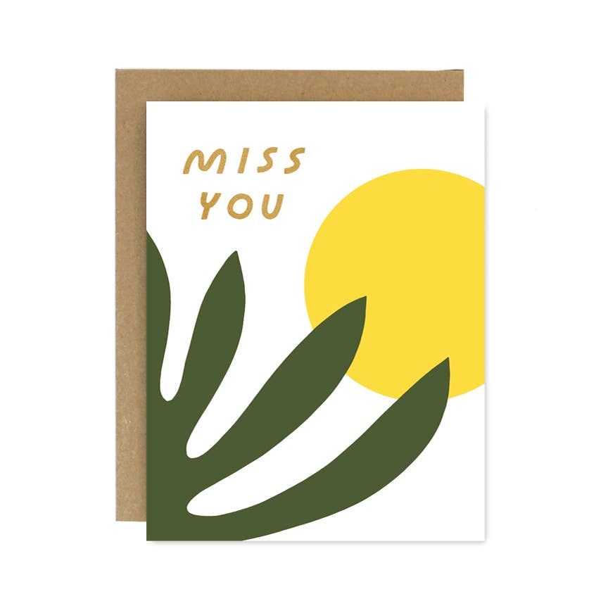 Worthwhile - Greeting Card - Miss You Shapes & Colors