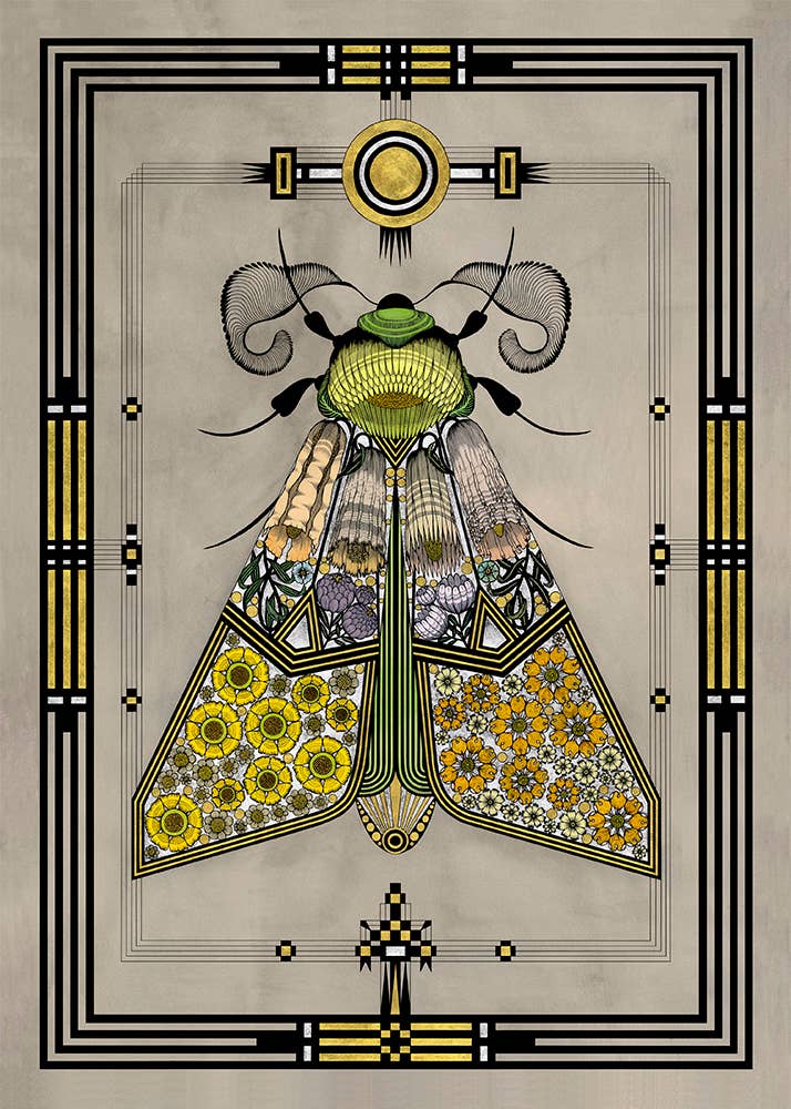 Sacred Nature Silver Moon: Large