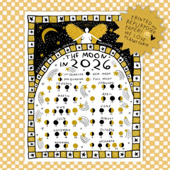 Rani Ban - Print - 2026 Moon Blessings On Your Journey Calendar