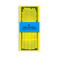 Asparagus - Risograph Market Notepad