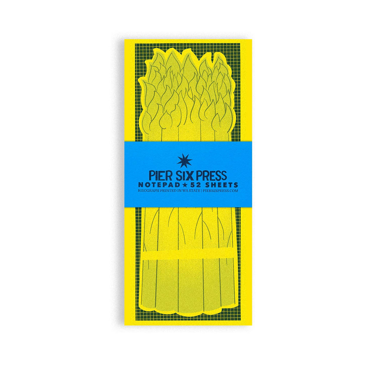 Asparagus - Risograph Market Notepad
