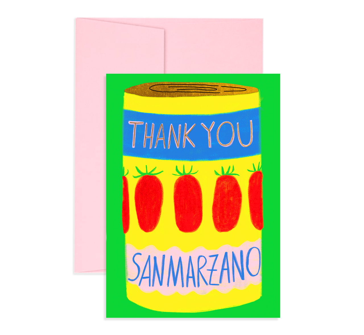 GRAZIE MILLIE - Flat Notecard