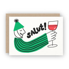 Half Pint Studio - Greeting Card - Salut