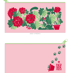 Houseplant/Cat Canvas Pouch
